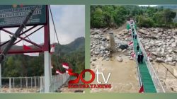 Prajurit Yonarhanud 11/WBY Kembali Tuntaskan Pembangunan Jembatan Perintis Garuda