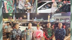 Danrem 064/MY Bersama Gubernur dan Kapolda Banten Tinjau Arus Mudik di Pelabuhan Merak