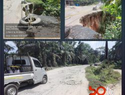 Akses Jalan Lintas Kisaran P. Siantar Nyaris Putus, Gubsu Tutup Mata