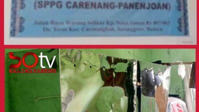 Oven Pengering MBG di Kecamatan Carenang Serang Meledak, Dua Relawan Cidera Serius