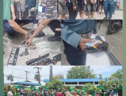 Tim Gabungan Kodim 0201/Medan Grebek Markas Pelaku Kriminal Yang Resahkan Warga di Belawan