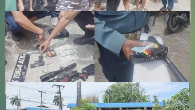 Tim Gabungan Kodim 0201/Medan Grebek Markas Pelaku Kriminal Yang Resahkan Warga di Belawan