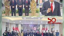 Kakan ATR/ BPN Kab. Tangerang Lantik Camat Kemiri Sebagai PPATS