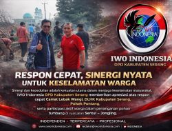 IWO Indonesia Kabupaten Serang Apresiasi Respon Cepat Sinergi Lintas Sektoral
