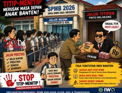 IWO-I Banten Kecam Dugaan Praktik Titip Menitip SPMB 2026