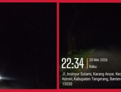 Miris! Jalan Raya Pantura Gelap Gulita, Warga Desak Pemprov Banten Pasang PJU