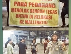Penataan dan penertiban PK5 Pasar Kalimbu Kota Makasar Tuai Aksi protes