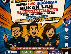 Sikapi Polemik Media Sosial, IWO Indonesia Tegaskan Posisi Sebagai Organisasi Profesi Wartawan, Bukan Perusahaan Pers Pencari ADV
