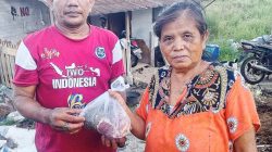 Ketua DPD IWO Indonesia Kota Serang Salurkan Daging Qurban