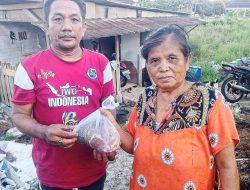 Ketua DPD IWO Indonesia Kota Serang Salurkan Daging Qurban