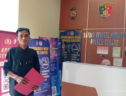 LSM HPN Sesalkan Progres Lapdu di Polres Kabupaten Serang Lamban