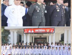 Dandim 0201/ Medan bersama Forkopimda Ikuti Upacara Hari Lahir Pancasila