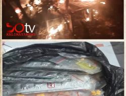 Beredar Vidio Pembakaran Gubuk Diduga Tempat Peredaran Obat Keras Di Tangerang