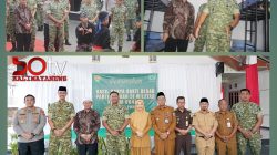 Danrem 064/MY Serahkan Hasil Karya Bakti