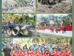 Karya Bakti TNI AD, Jembatan Aramco di Nias Utara Rampung