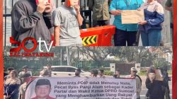 Bawa Laporan, Mahasiswa Geruduk Kantor DPP PDIP
