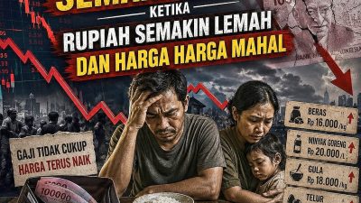 Prof Dr Sutan Nasomal SH, MH Minta Presiden Rumuskan Nilai Rupiah Terhindarkan Anjlok Ditindas Dollar