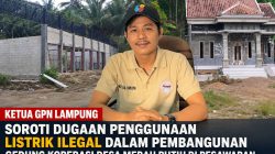 Terkait Penggunaan Jaringan Listrik, Proyek KMP di Kabupaten Pesawaran Lampung Jadi Sorotan
