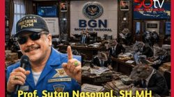 Prof DR Sutan Nasomal : Indonesia Bobrok, Tikus Berpesta Korupsi di Tubuh BGN.