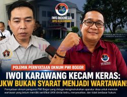 Geger! Pernyataan Oknum Pengurus PWI Bogor Soal UKW Tuai Kecama. 