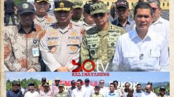 Kapolda Aceh Hadiri Peresmian Bendungan Rukoh di Gampong Alue, Kecamatan Titeue, Kabupaten Pidie