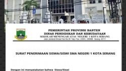 Kisruh SPMB Tahun 2026, Oknum Pegawai Dindikbud Banten Diduga Corengkan SMAN 1 Kota Serang