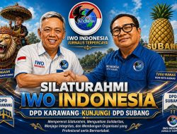 Pererat Persaudaraan Jurnalis Terpercaya, IWO Indonesia DPD Karawang Gelar Silaturahmi dengan DPD Subang