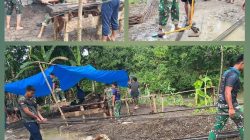 Setahap Demi Setahap, Jembatan Penghubung Desa Mazingo Mulai Terwujud
