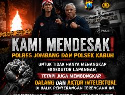 Terkait Penyerangan Bersenjata dan Pembakaran Motor, Polsek Kabuh Jangan Buntut Tikus!