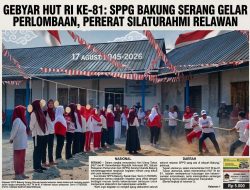 Gebyar Dirgahayu RI ke 81 Tahun. Indonesia Berdaulat Adil dan Makmur