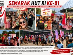 Semarak HUT RI ke 81 di Desa Malanggah Kecamatan Tunjung Teja