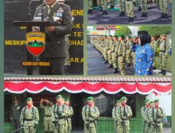 Upacara Detik-detik Peringatan HUT Kemerdekaan RI Ke-81 Kodim 0201/Medan