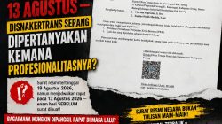 Tak Becus Bikin Surat, Profesionalitas Disnakertrans Kabupaten Serang Dipertanyakan