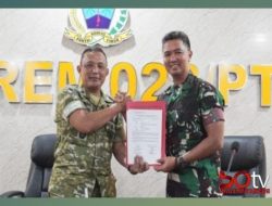 Danrem 022/PT Sambut Kunjungan Kerja Tim Audit Itjen TNI Periode III TA 2026