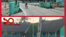 Pagar SDN Sukanegara 02 Pontang Kabupaten Serang Ambruk, Belum Ada Perhatian Serius