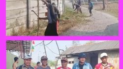 Warga Kampung Siluman Cikande Gelar Kerja Bakti
