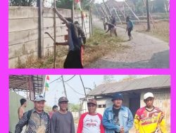 Warga Kampung Siluman Cikande Gelar Kerja Bakti