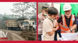 Warga Lakukan Aksi Pemortalan Jalan Hauling di Wilayah Barito Selatan