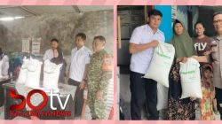 648 Warga Desa Cikande Kecamatan Kibin Terima Bapang Bulog