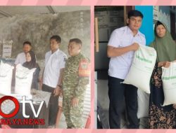 648 Warga Desa Cijeruk Kecamatan Kibin Terima Bapang Bulog