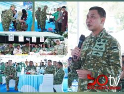 HUT ke-81 TNI Pangdam I/BB Hadirkan Sembako Murah dan Layanan Kesehatan Gratis