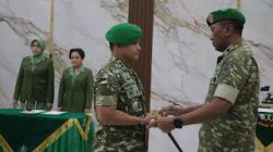 Danrem 064/MY Pimpin Sertijab dan Tradisi Satuan Kodim 0602/Serang