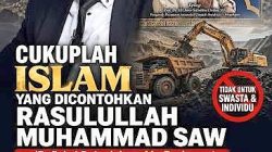 CUKUPLAH ISLAM YANG DICONTOHKAN RASULULLAH MUHAMMAD SAW