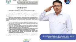 Ketum IWO-I : Jurnalis Harus Dilindungi, Bukan Dibatasi !