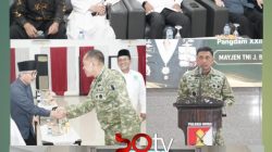 HUT ke-81 TNI, Danrem 132/Tadulako Hadiri Doa Bersama Lintas Agama