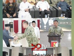 HUT ke-81 TNI, Danrem 132/Tadulako Hadiri Doa Bersama Lintas Agama