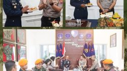 Wujud Sinergisitas TNI-Polri, Kapolrestabes Medan Sambangi Mako Menhanud 1 Pasgat