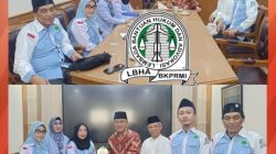 Pengurus LBHA DPP BKPRMI silaturahmi Dengan Tokoh Pendiri BKPRMI