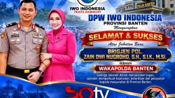 Jajaran DPW IWO Indonesia Prov. Banten Ucapkan Selamat dan Sukses Kepada Brigjen Pol. Zain Dwi Nugrohob Sebagai Wakapolda Banten 