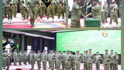 Tata Struktur Komando, Kasad Pimpin Sertijab dan Alih Kodal Enam Korem